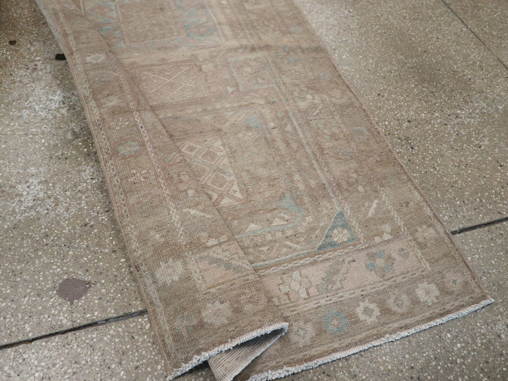 Vintage Persian Ardabil Runner, No.31671 - Staging