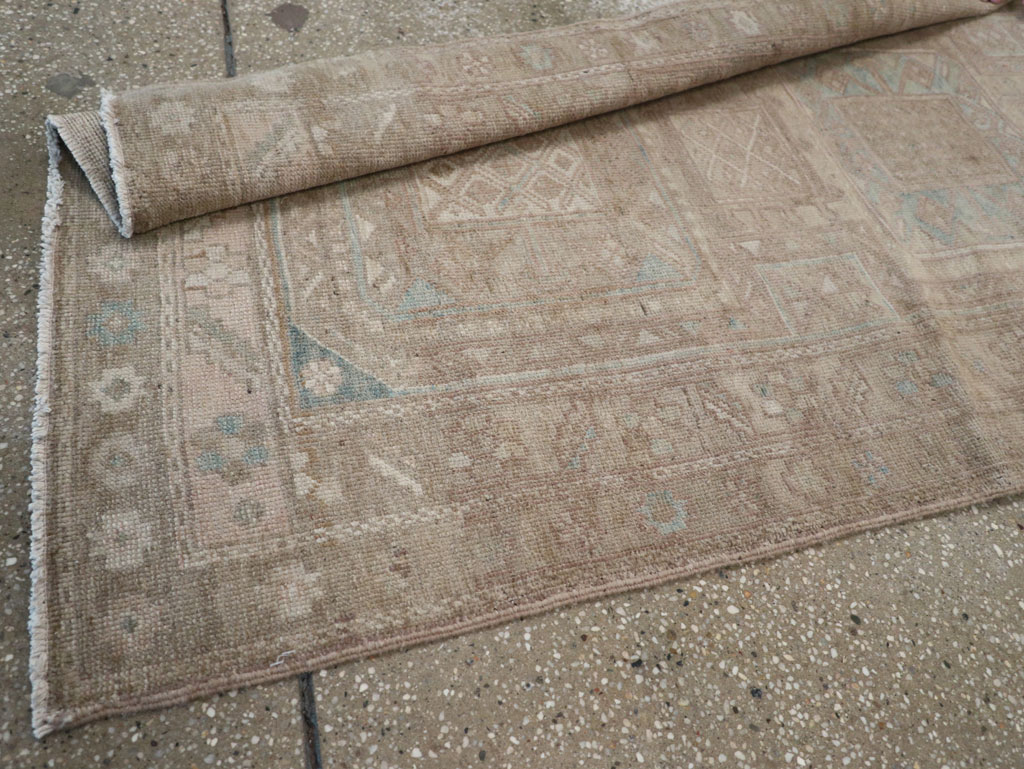 Vintage Persian Ardabil Runner, No.31671 - Staging