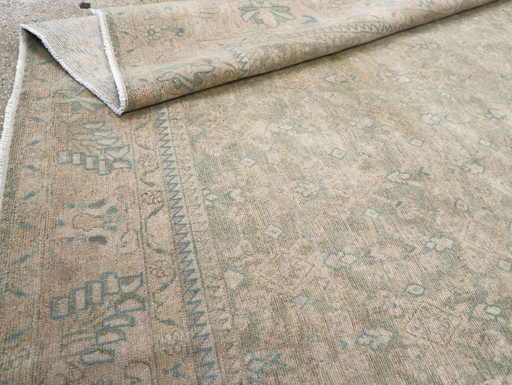 Antique Persian Malayer Small Room Size Carpet, No.31672 - Staging