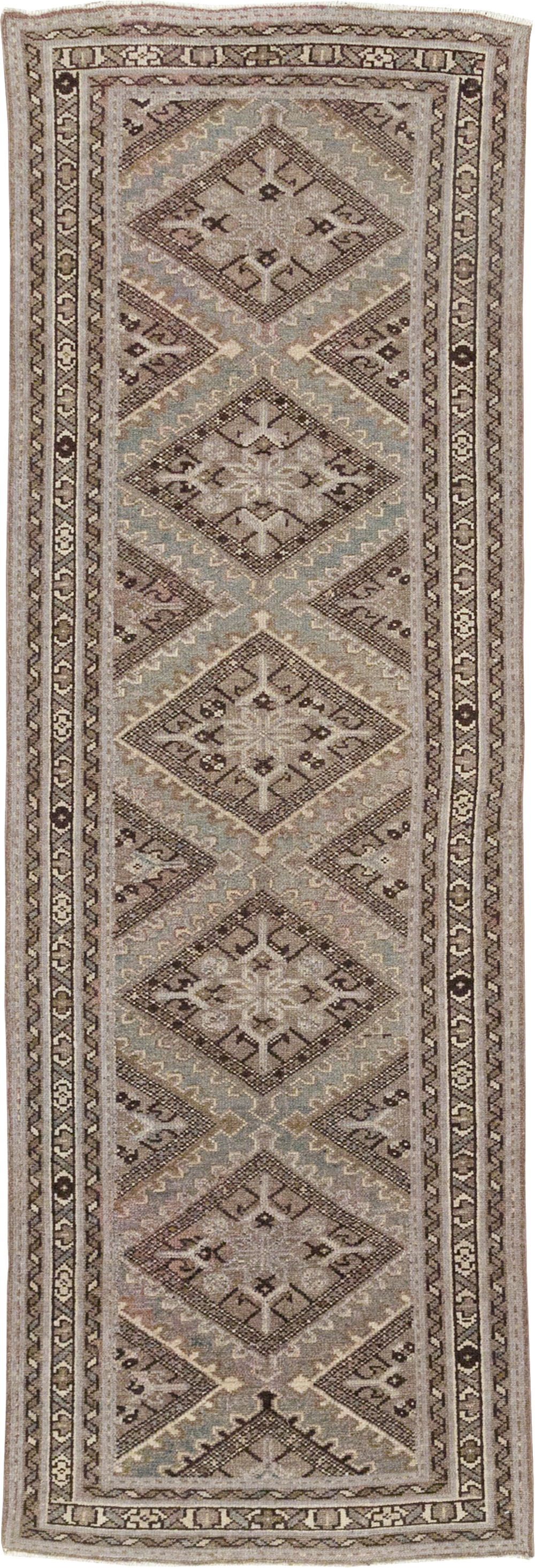 Vintage Persian Malayer Runner, No.31673 - Staging