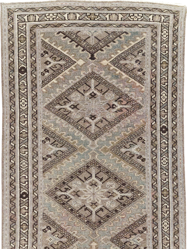 Vintage Persian Malayer Runner, No.31673 - Staging