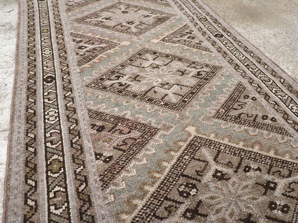 Vintage Persian Malayer Runner, No.31673 - Staging