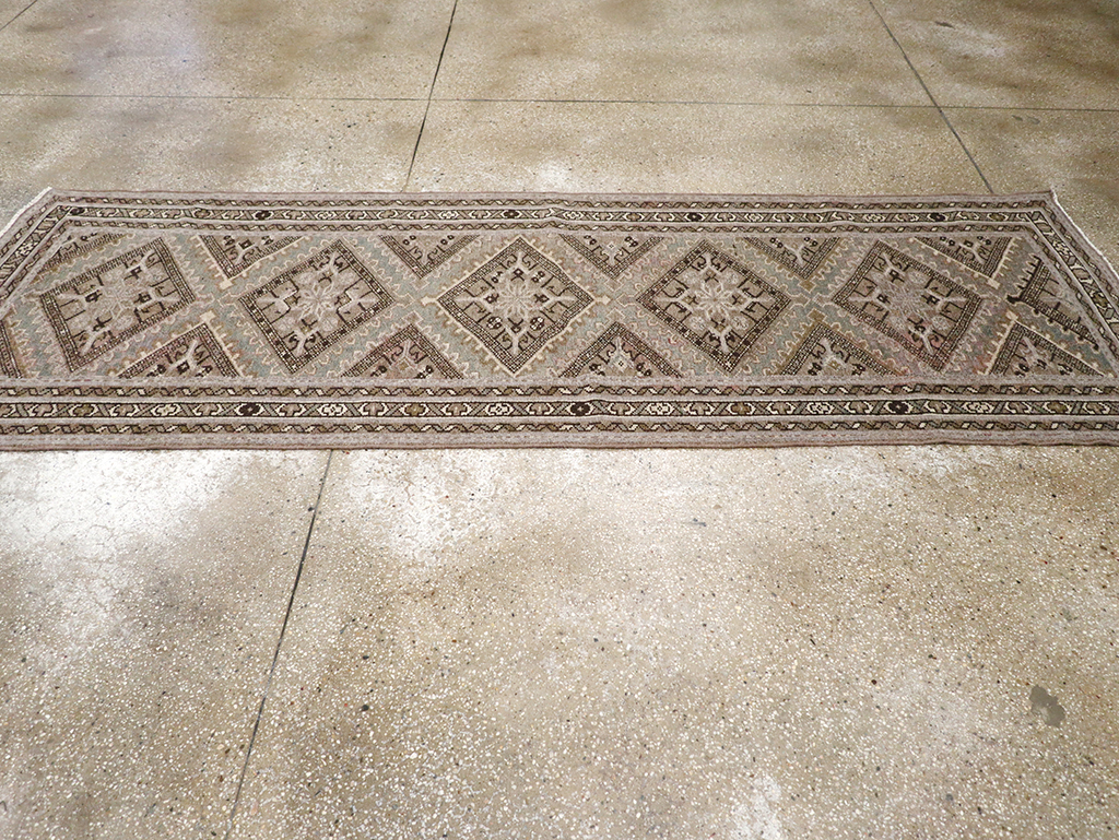 Vintage Persian Malayer Runner, No.31673 - Staging