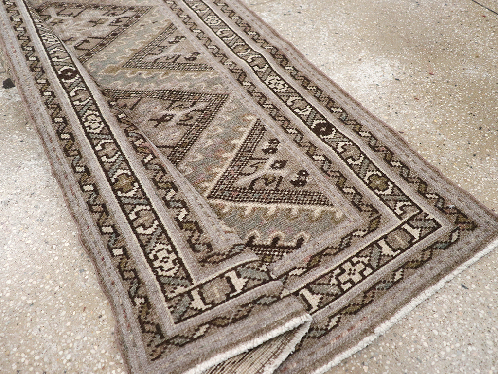 Vintage Persian Malayer Runner, No.31673 - Staging