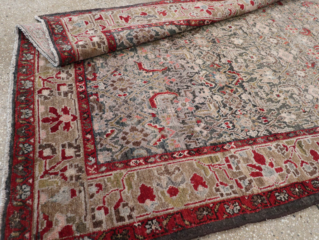 Antique Persian Malayer Gallery Rug, No.31680 - Staging