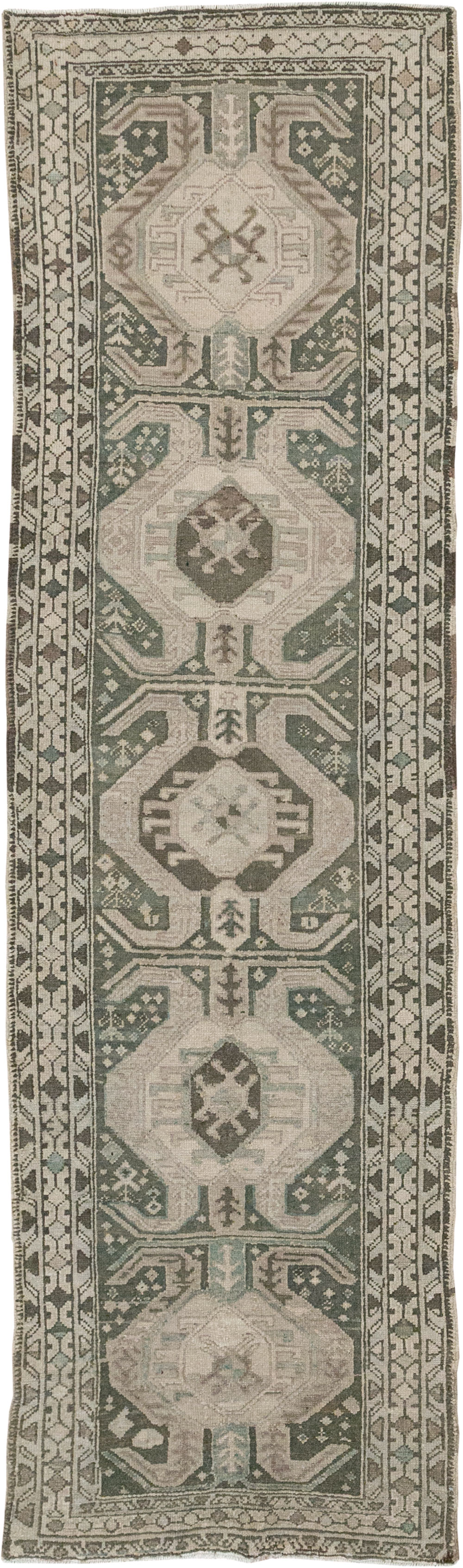 Antique Persian Malayer Runner, No.31689 - Staging