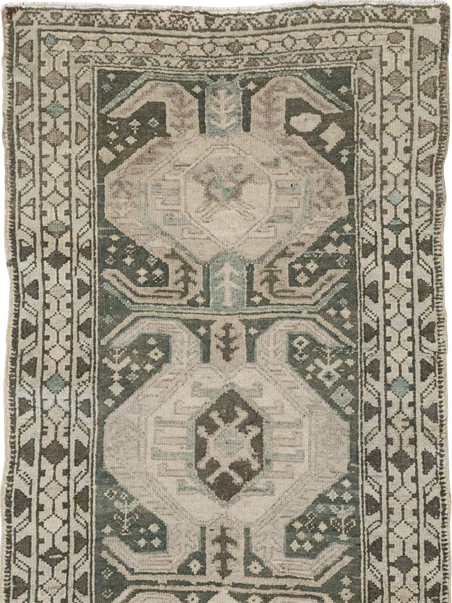 Antique Persian Malayer Runner, No.31689 - Staging