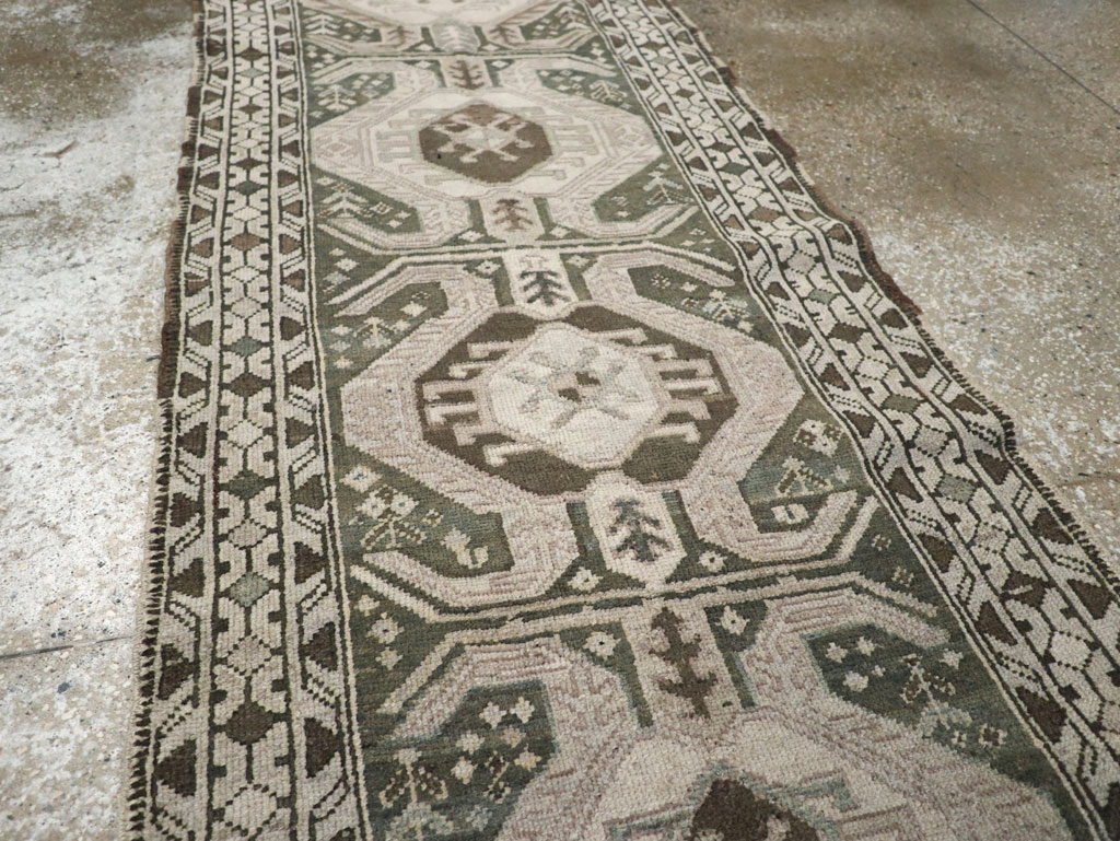 Antique Persian Malayer Runner, No.31689 - Staging