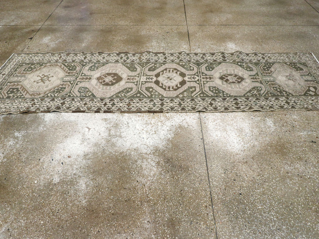 Antique Persian Malayer Runner, No.31689 - Staging