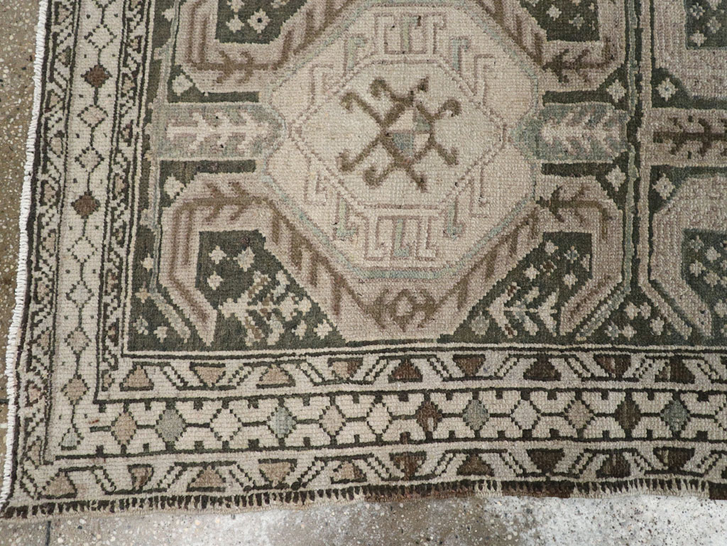 Antique Persian Malayer Runner, No.31689 - Staging