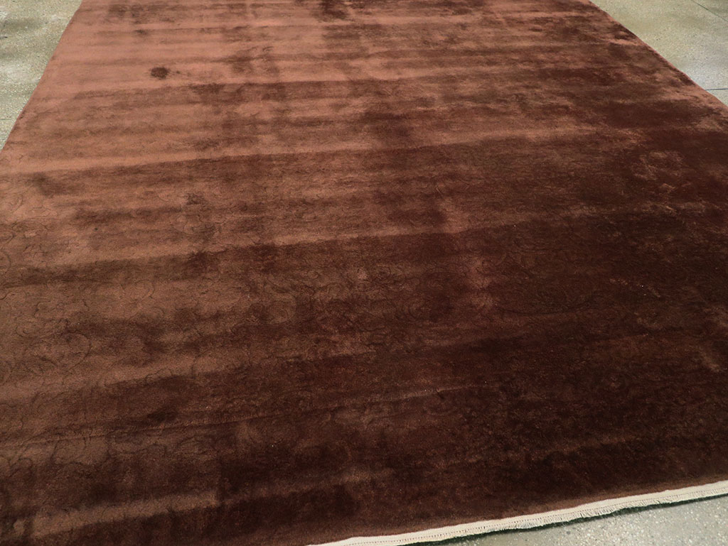 Vintage Chinese Art Deco Room Size Carpet, No.31691 - Staging