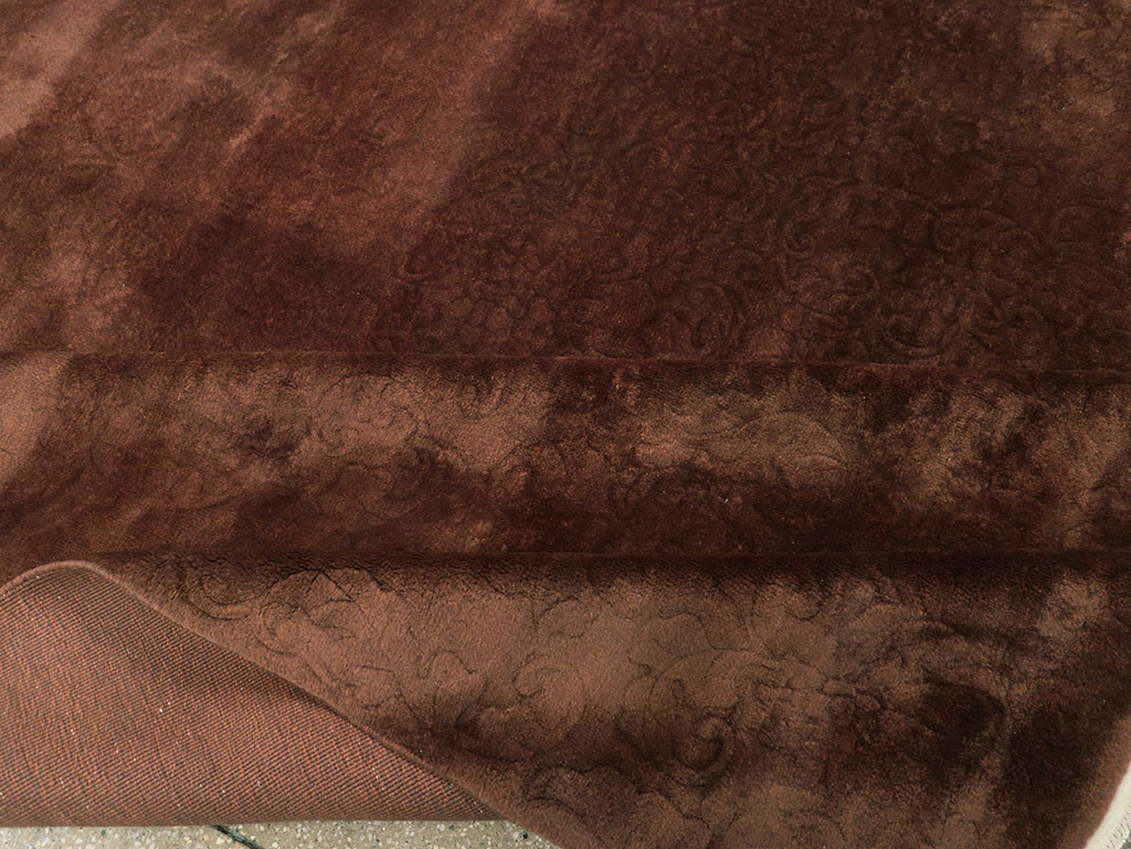 Vintage Chinese Art Deco Room Size Carpet, No.31691 - Staging