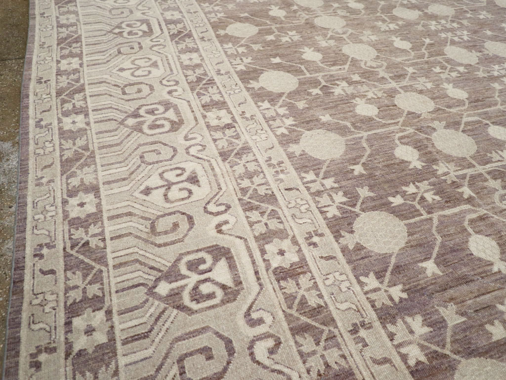 Modern East Turkestan Khotan Large Carpet, No.31788 - Staging