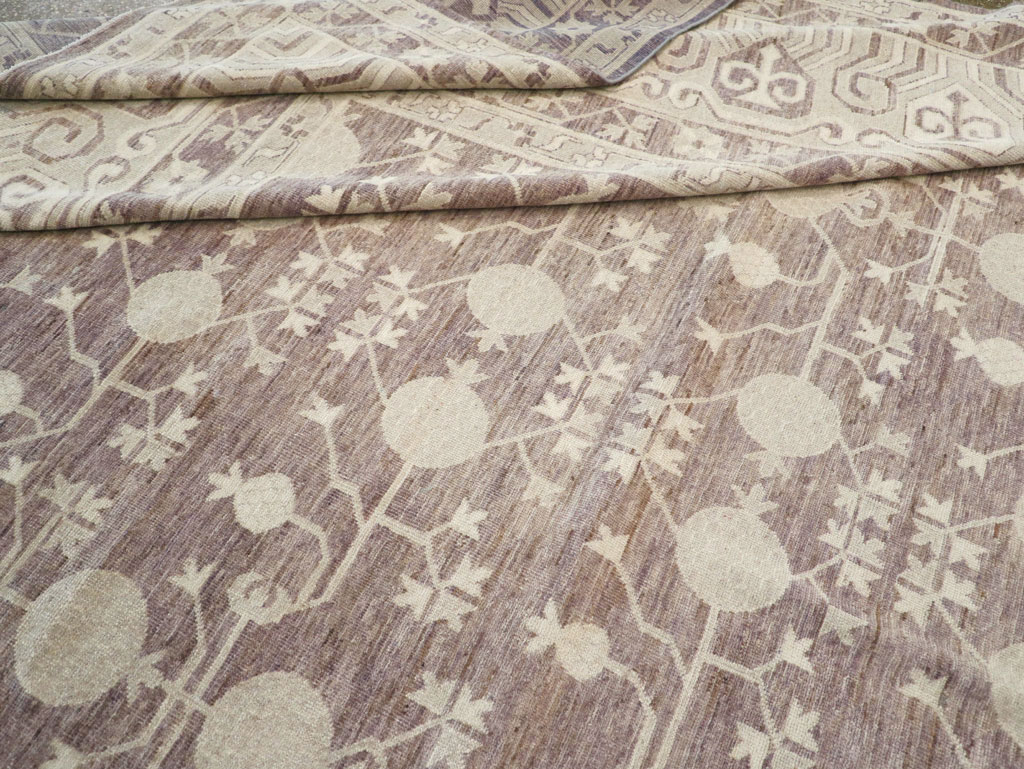 Modern East Turkestan Khotan Large Carpet, No.31788 - Staging