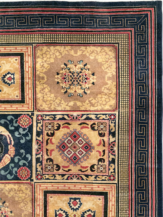 Antique Indian Khotan Room Size Carpet, No.31793 - Staging