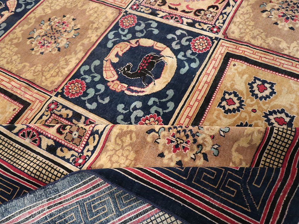 Antique Indian Khotan Room Size Carpet, No.31793 - Staging