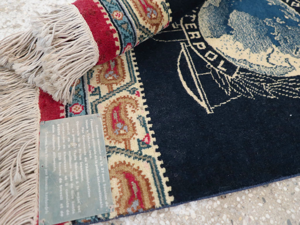 Vintage Rassam Arabzadeh Pictorial Tabriz, No.31822 - Staging