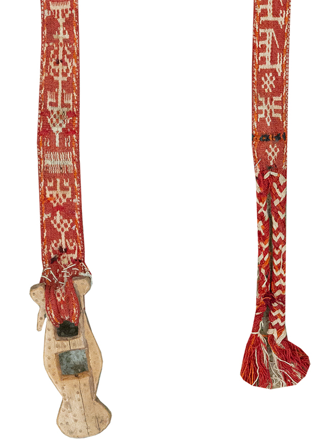 Vintage Persian Qashqai Tent Band, No.31835 - Staging