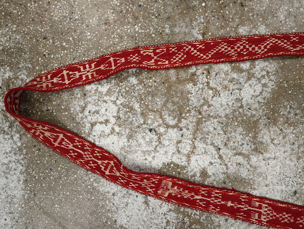 Vintage Persian Qashqai Tent Band, No.31835 - Staging