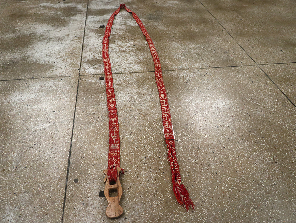 Vintage Persian Qashqai Tent Band, No.31835 - Staging