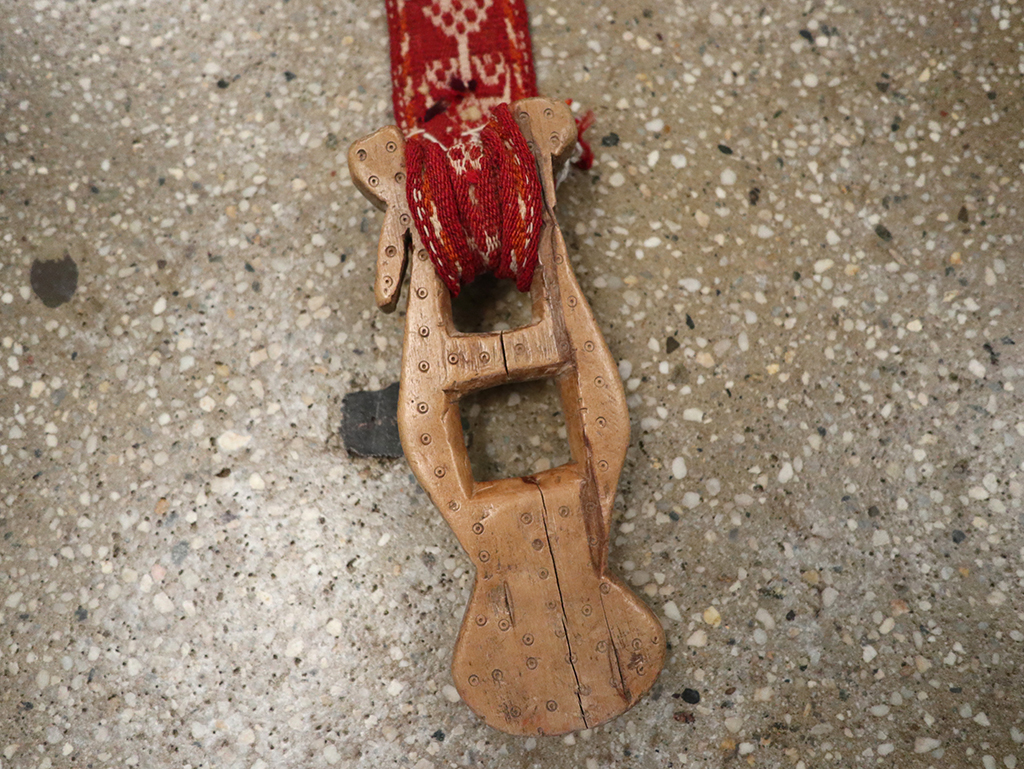 Vintage Persian Qashqai Tent Band, No.31835 - Staging