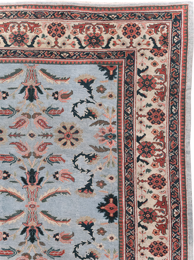Antique Persian Sultanabad Carpet, No.31837 - Staging