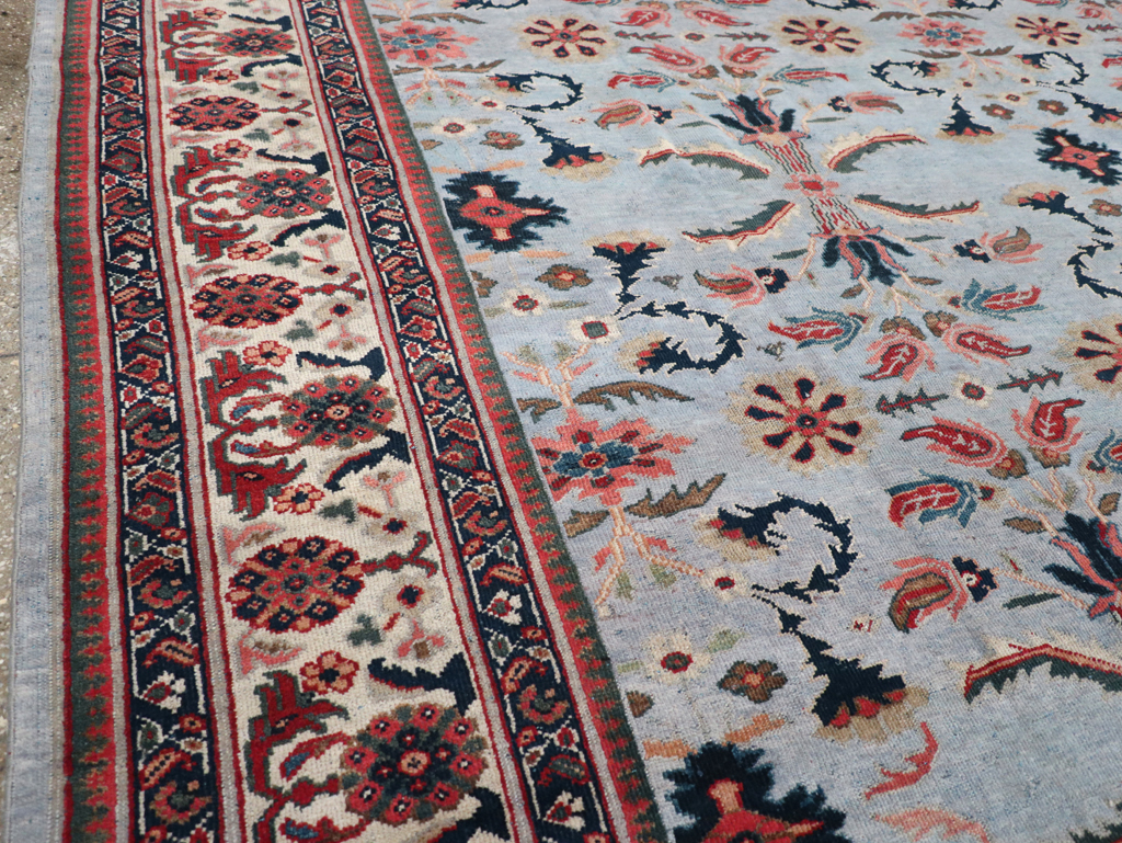 Antique Persian Sultanabad Carpet, No.31837 - Staging