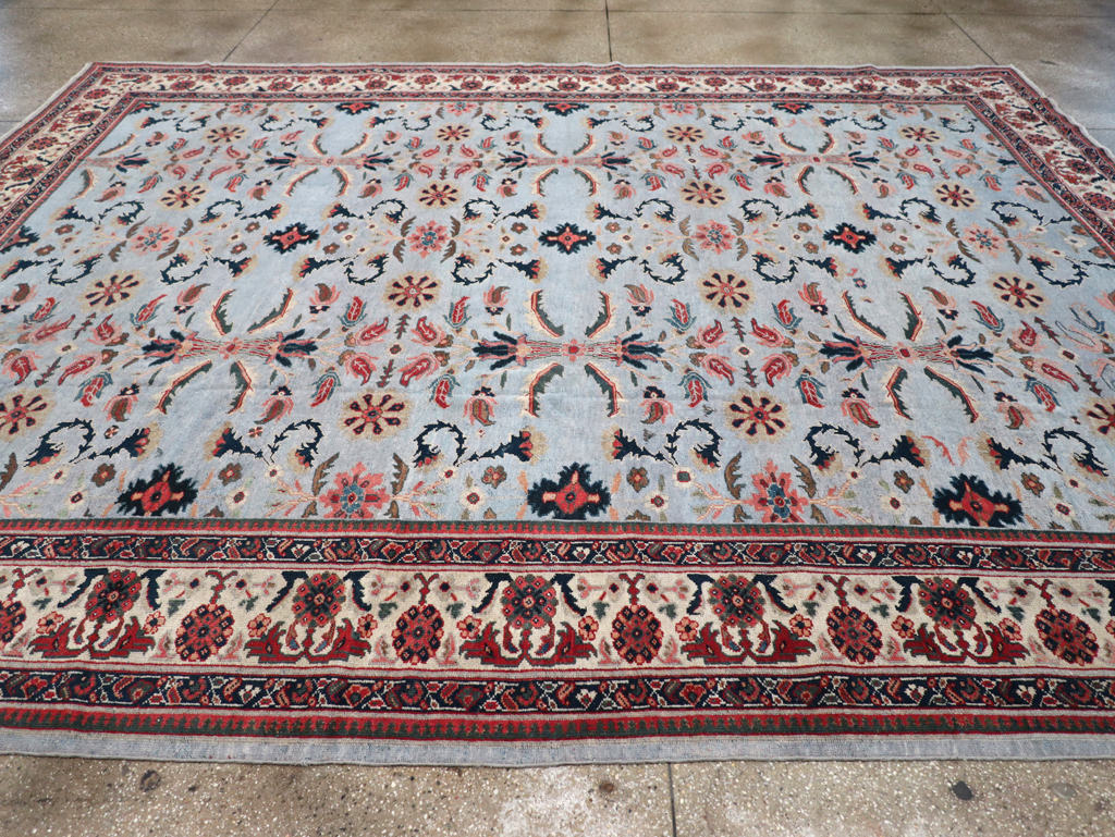 Antique Persian Sultanabad Carpet, No.31837 - Staging