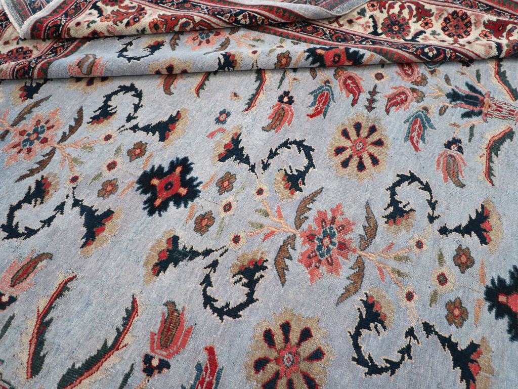 Antique Persian Sultanabad Carpet, No.31837 - Staging