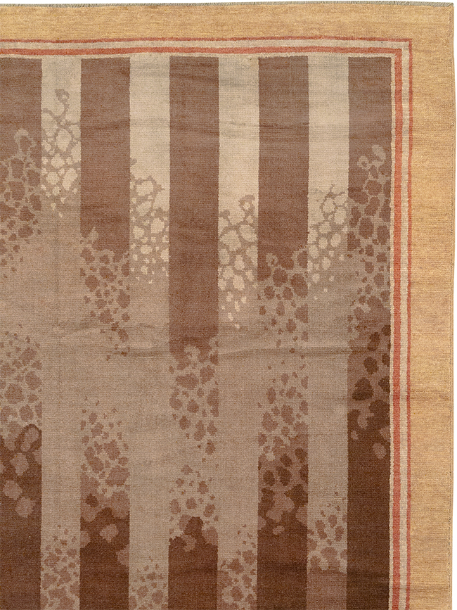 Vintage French Large Art Deco Carpet, No.31870 - Staging