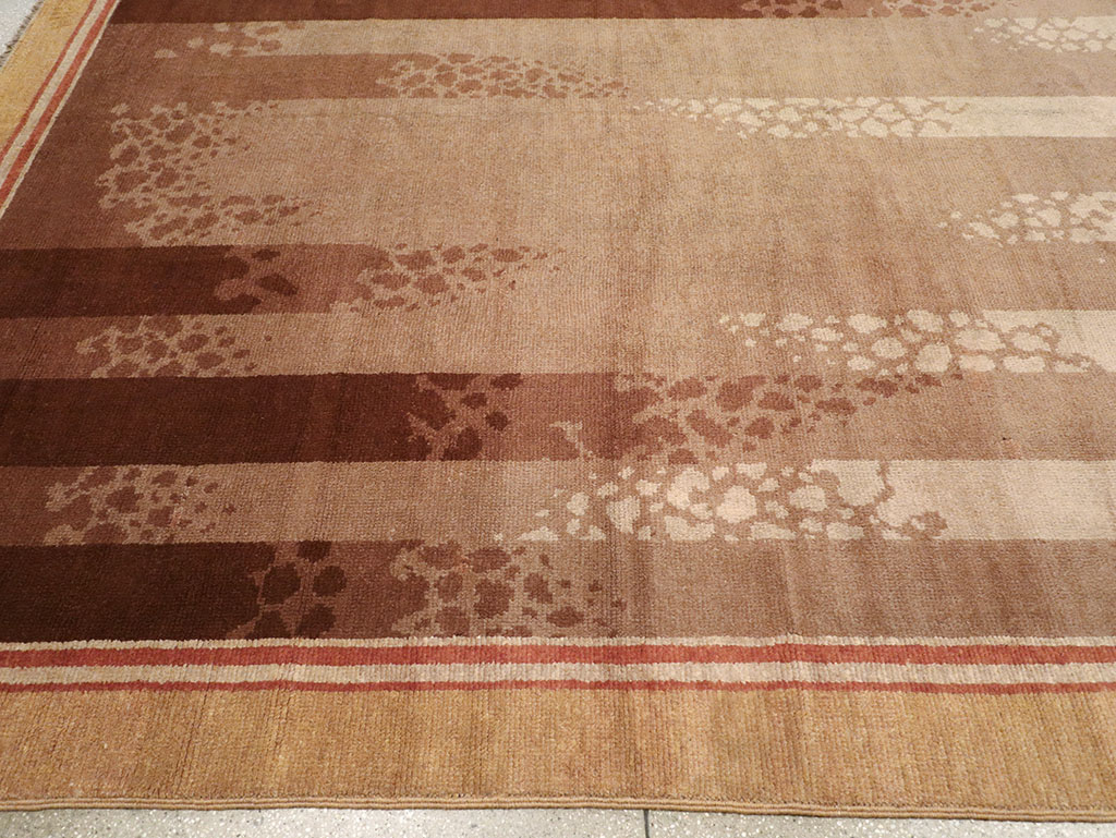 Vintage French Large Art Deco Carpet, No.31870 - Staging
