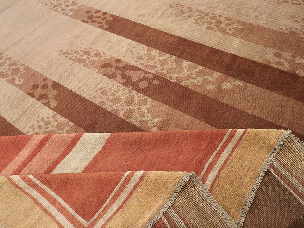 Vintage French Large Art Deco Carpet, No.31870 - Staging