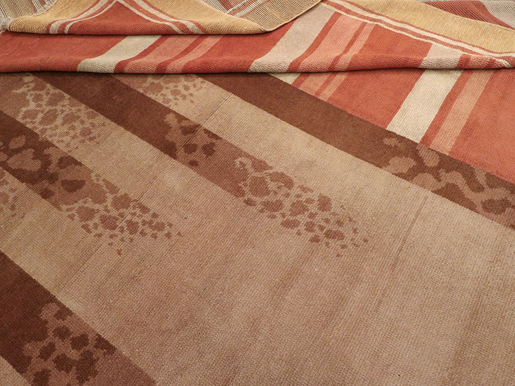 Vintage French Large Art Deco Carpet, No.31870 - Staging