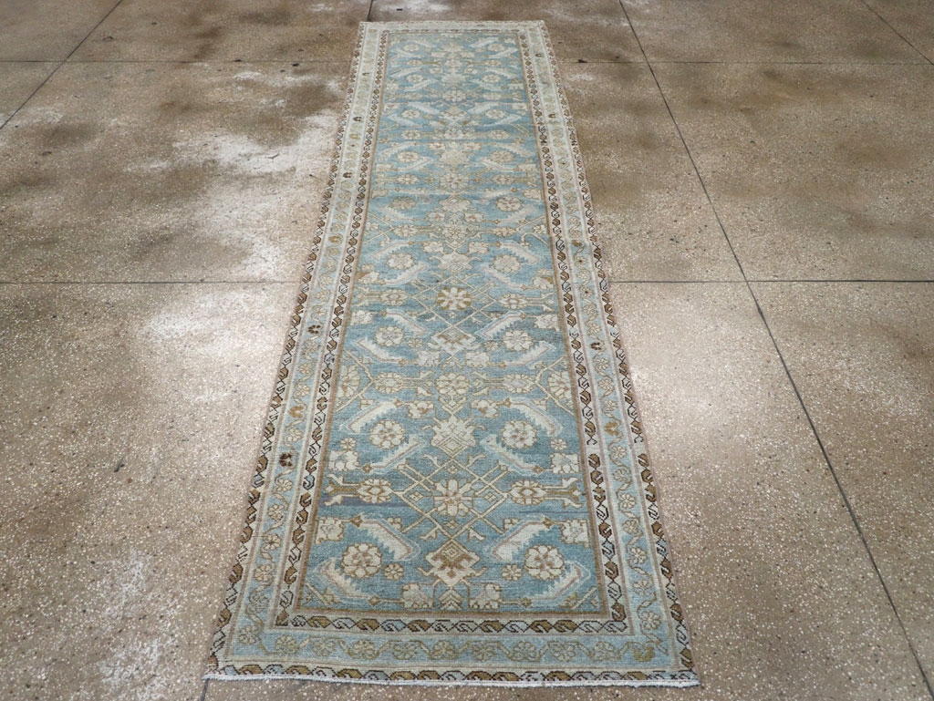 Vintage Persian Malayer Runner, No.31887 - Staging