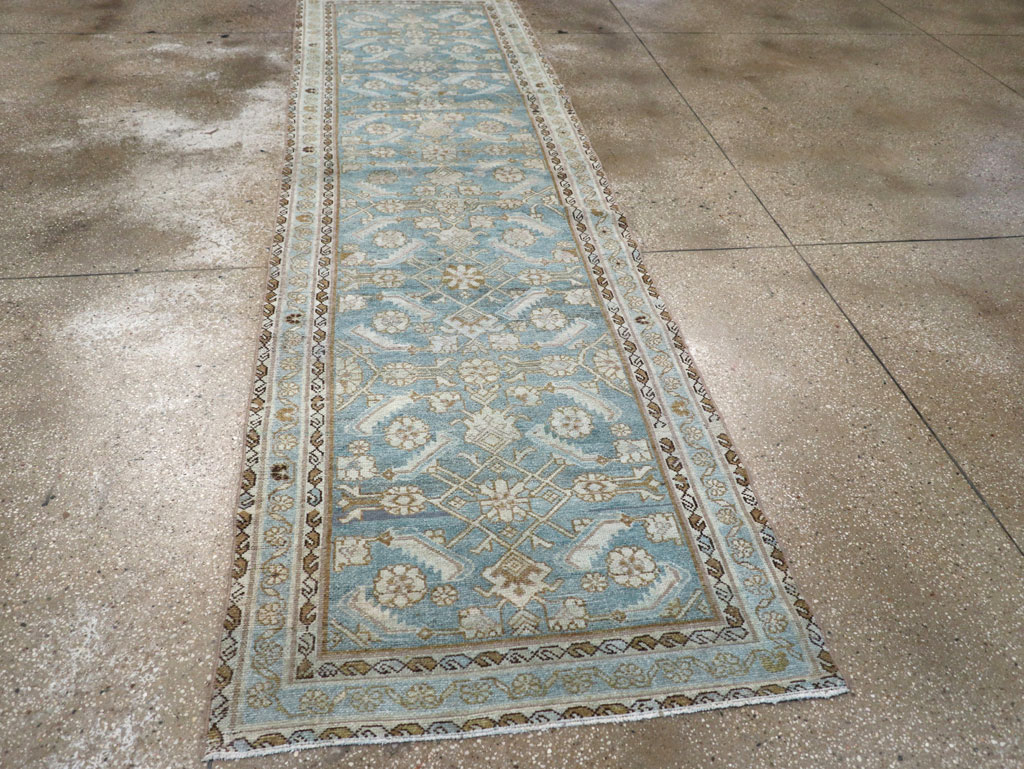 Vintage Persian Malayer Runner, No.31887 - Staging