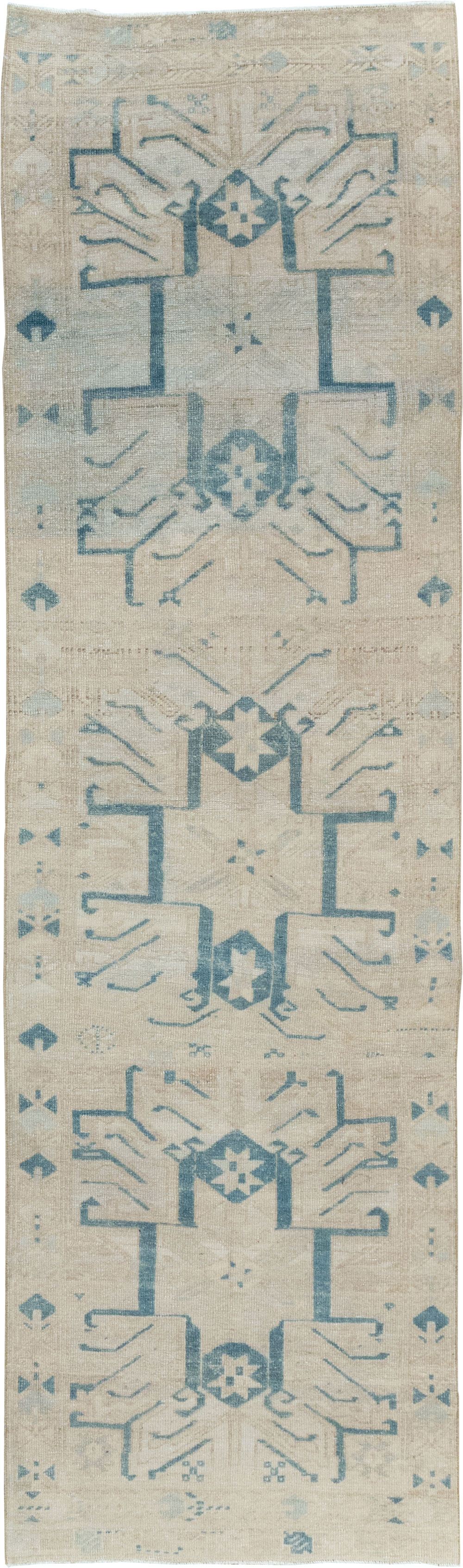 Vintage Persian Malayer Small Runner, No.31888 - Staging