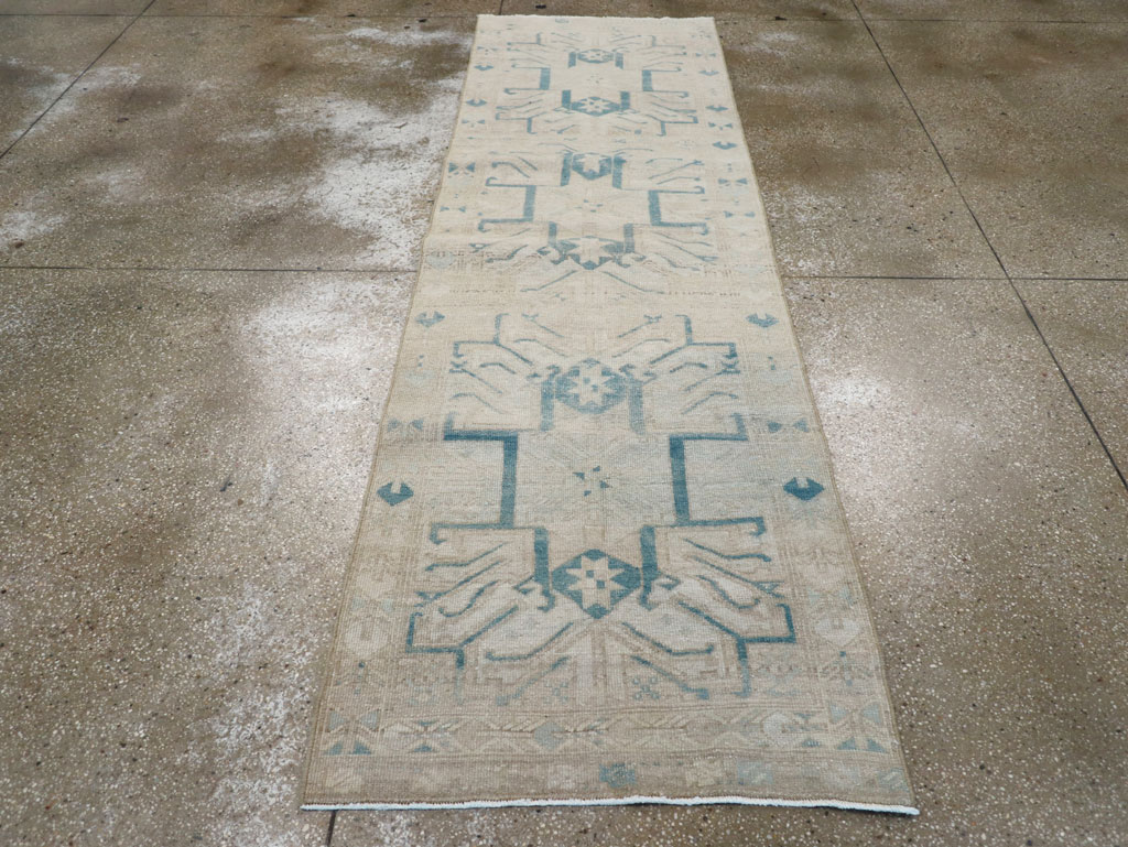 Vintage Persian Malayer Small Runner, No.31888 - Staging