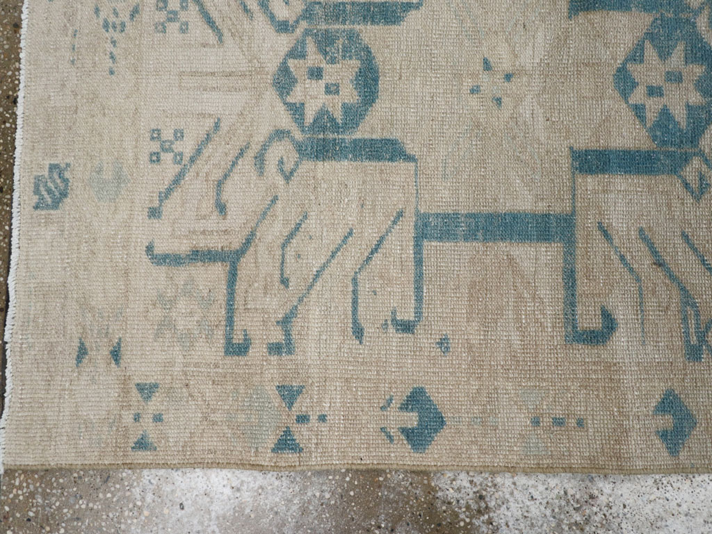 Vintage Persian Malayer Small Runner, No.31888 - Staging