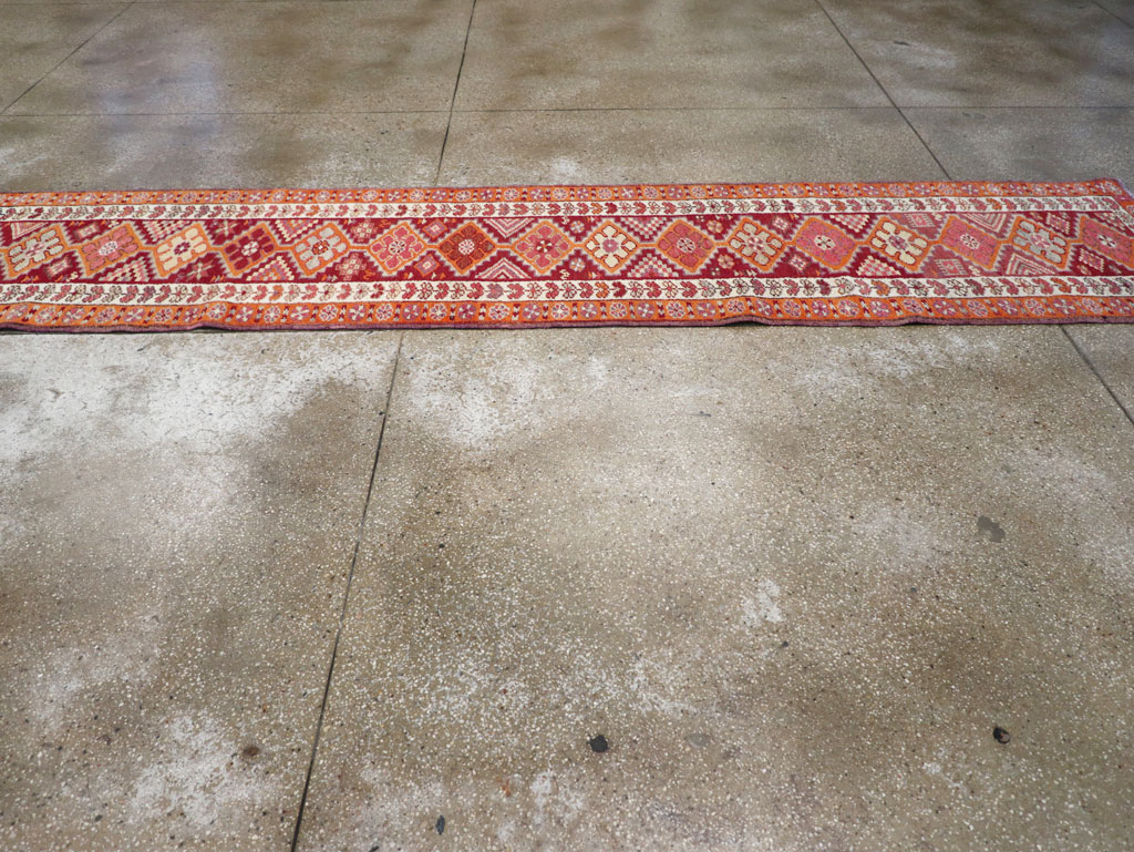 Vintage Turkish Anatolian Runner, No.31892 - Staging
