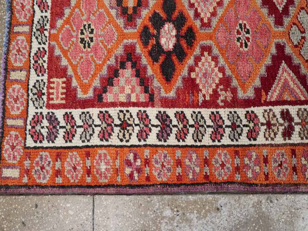 Vintage Turkish Anatolian Runner, No.31892 - Staging