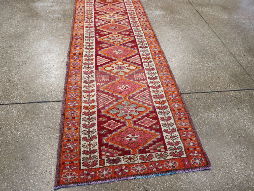 Vintage Turkish Anatolian Runner, No.31892 - Staging