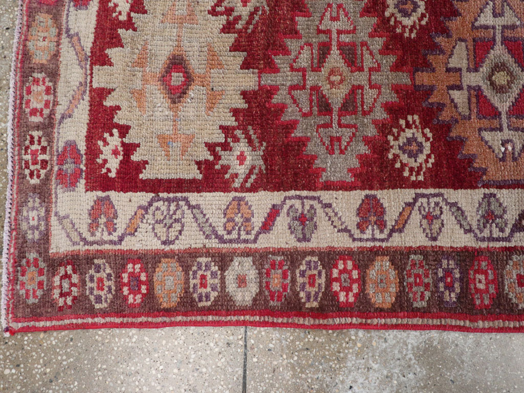 Vintage Turkish Anatolian Runner, No.31893 - Staging