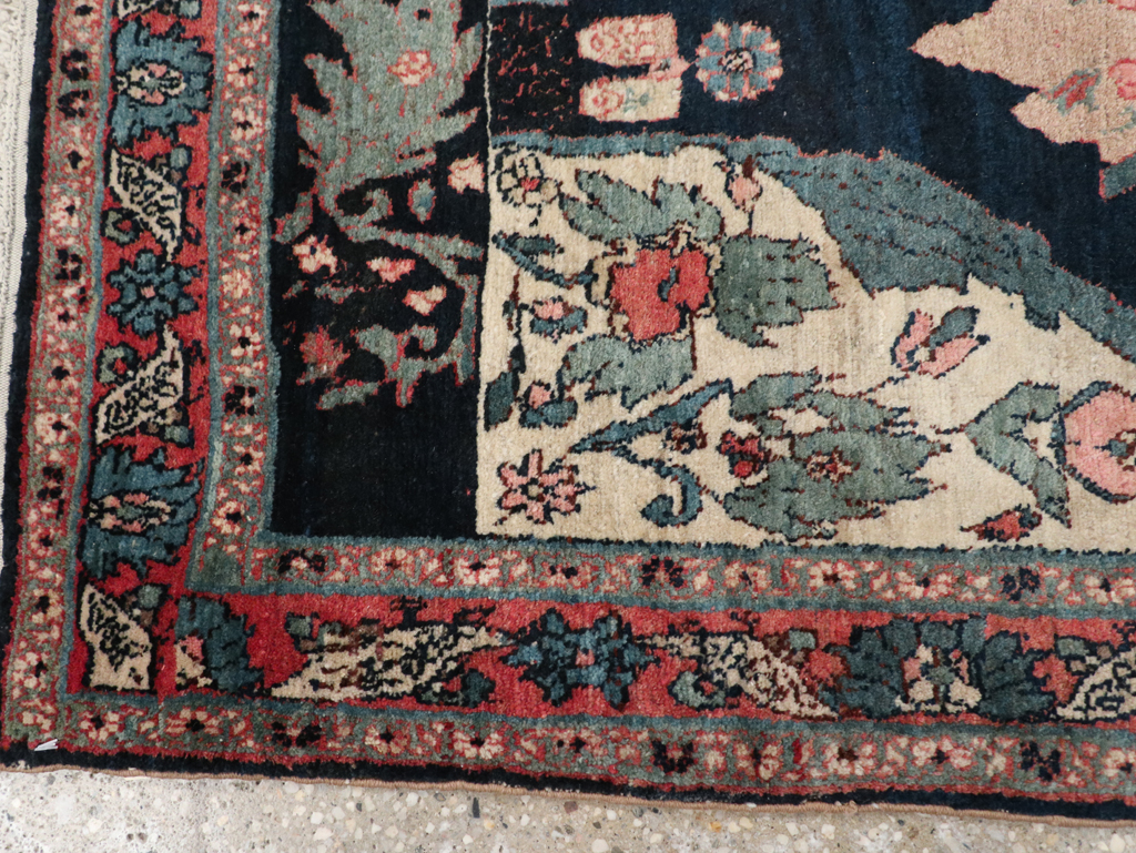 Antique Persian Bidjar Pictorial Rug, No.31954 - Staging