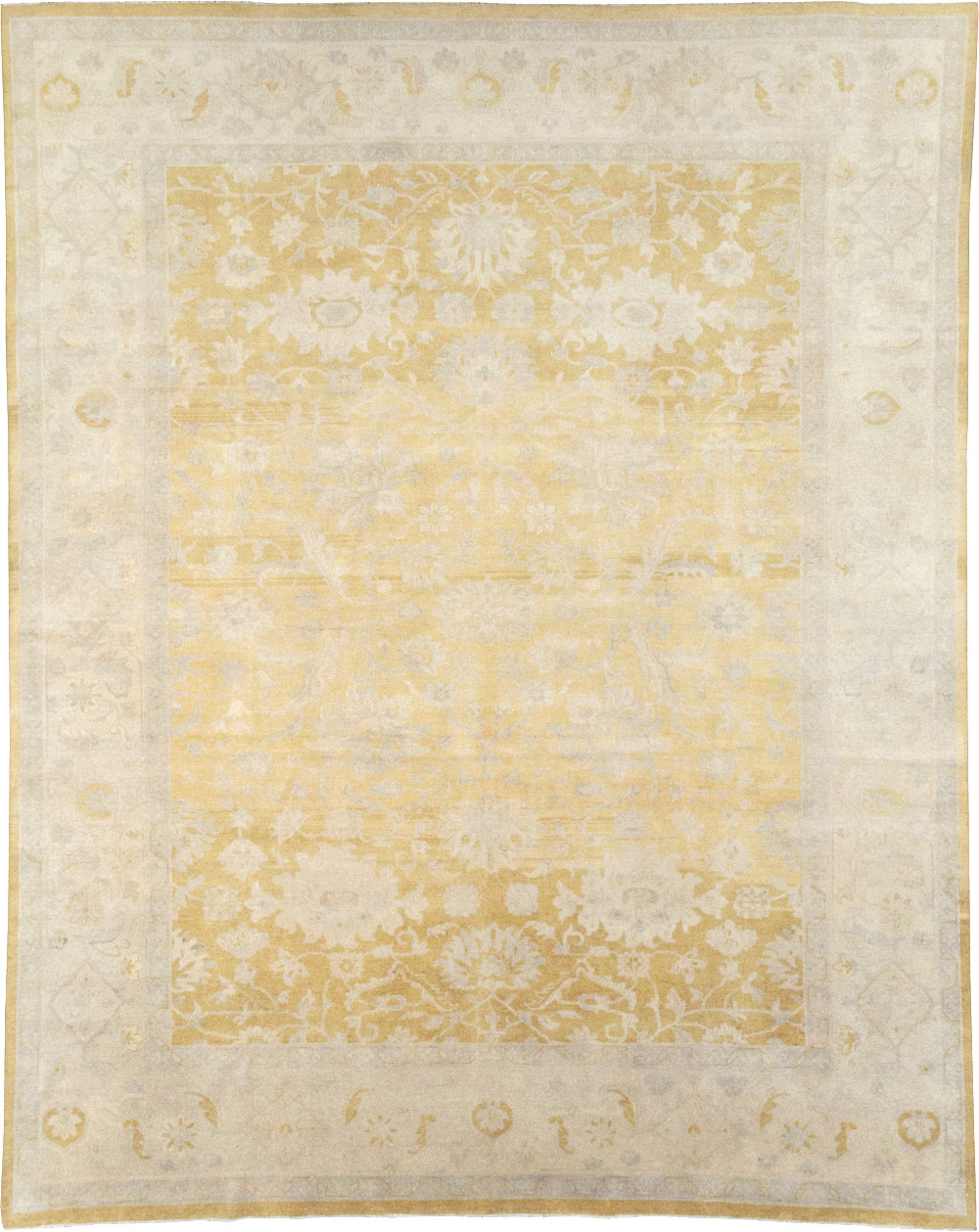 Modern Indian Agra Style Room Size Carpet, No.31956 - Staging
