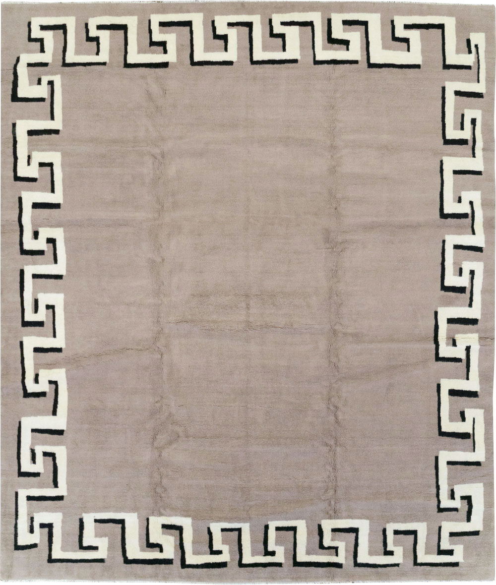 Modern Turkish Art Deco Carpet in the style of Christian Berard, No.31958 - Staging