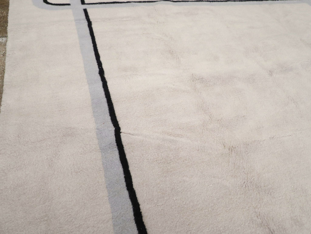 Modern Turkish Art Deco Carpet in the style of Andre Arbus, No.31959 - Staging