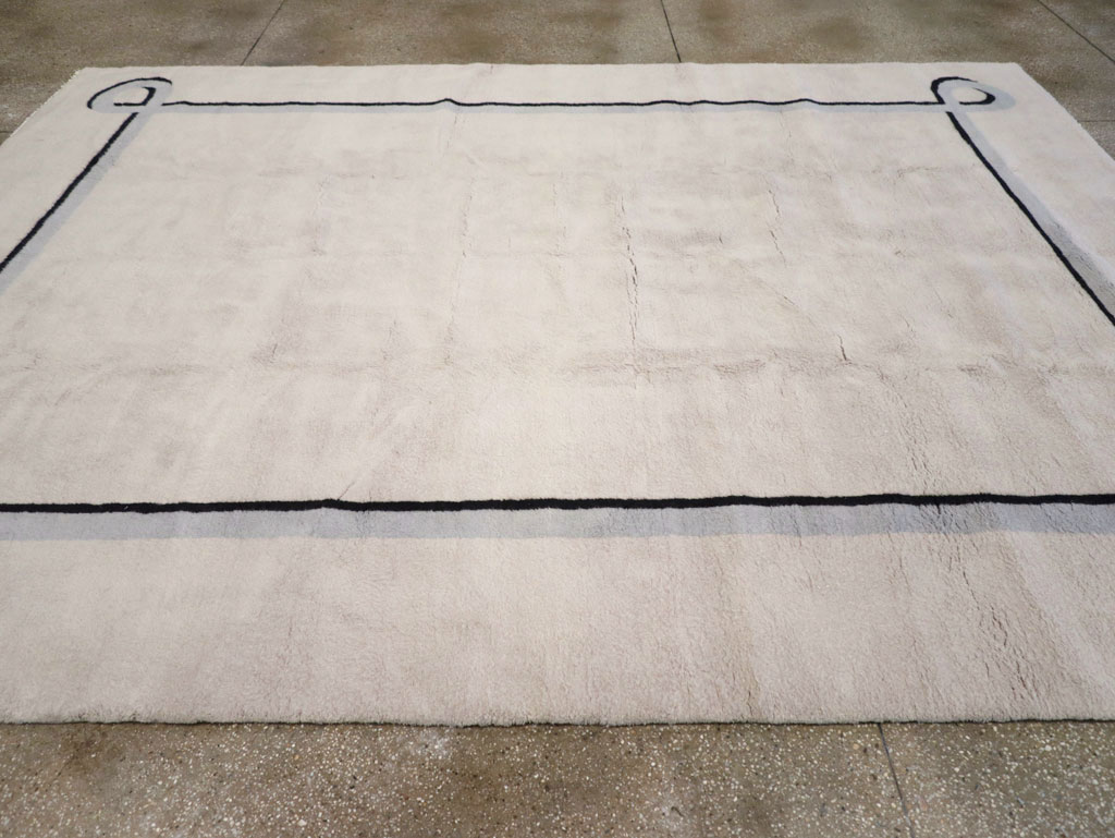 Modern Turkish Art Deco Carpet in the style of Andre Arbus, No.31959 - Staging