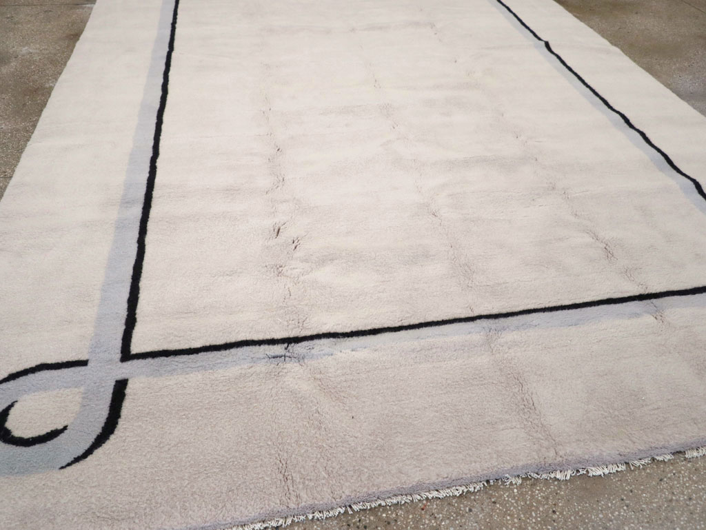 Modern Turkish Art Deco Carpet in the style of Andre Arbus, No.31959 - Staging