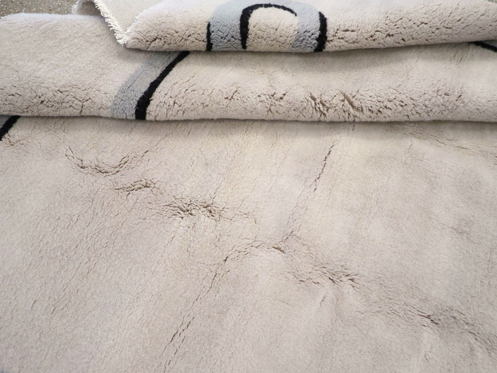 Modern Turkish Art Deco Carpet in the style of Andre Arbus, No.31959 - Staging