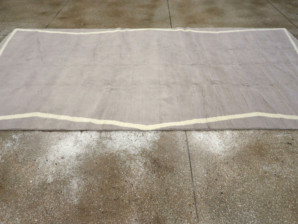 Modern Turkish Art Deco Wide Gallery Runner, No.31960 - Staging